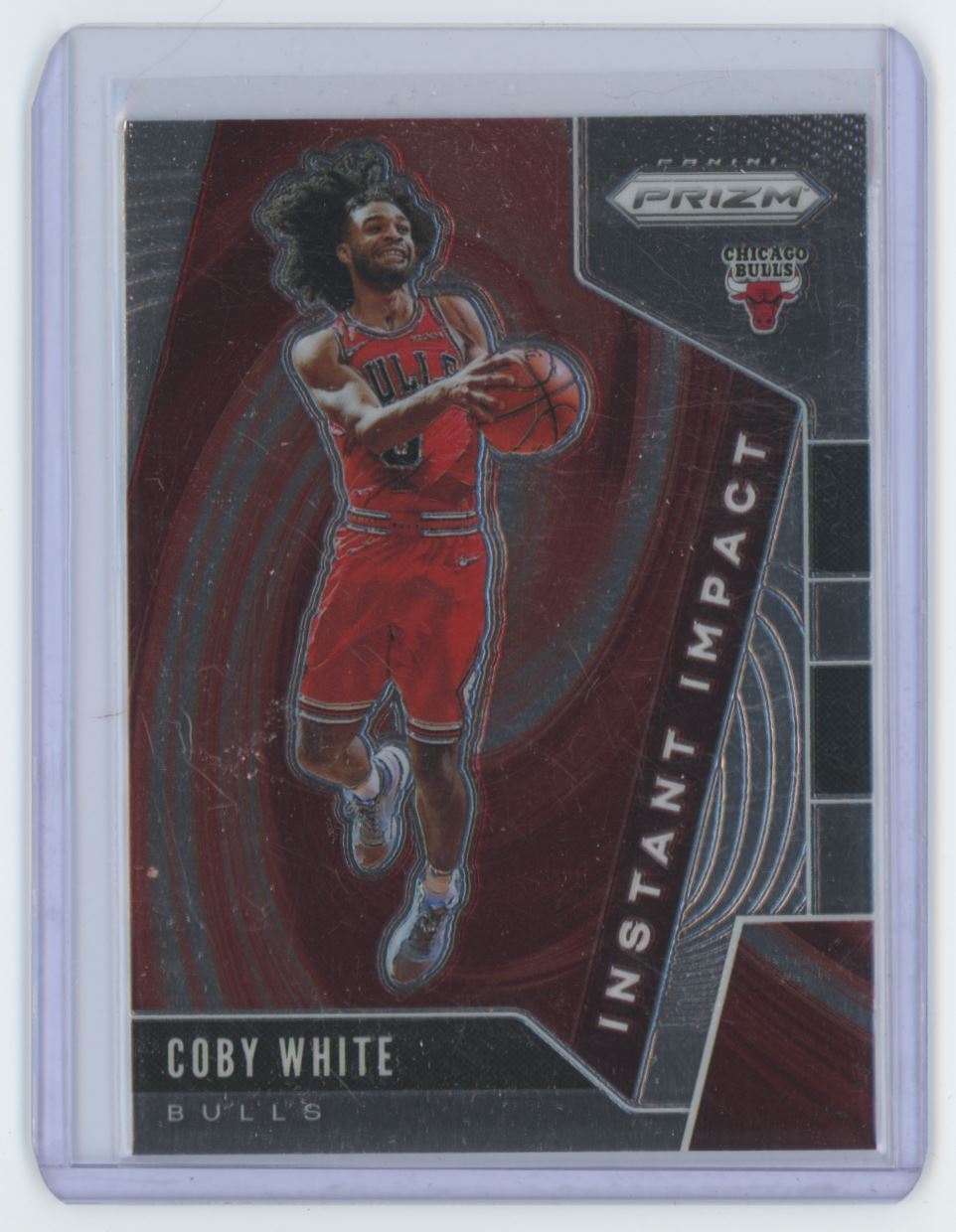 2019-20 Panini Prizm Coby White Basketball Card Chicago Bulls #6
