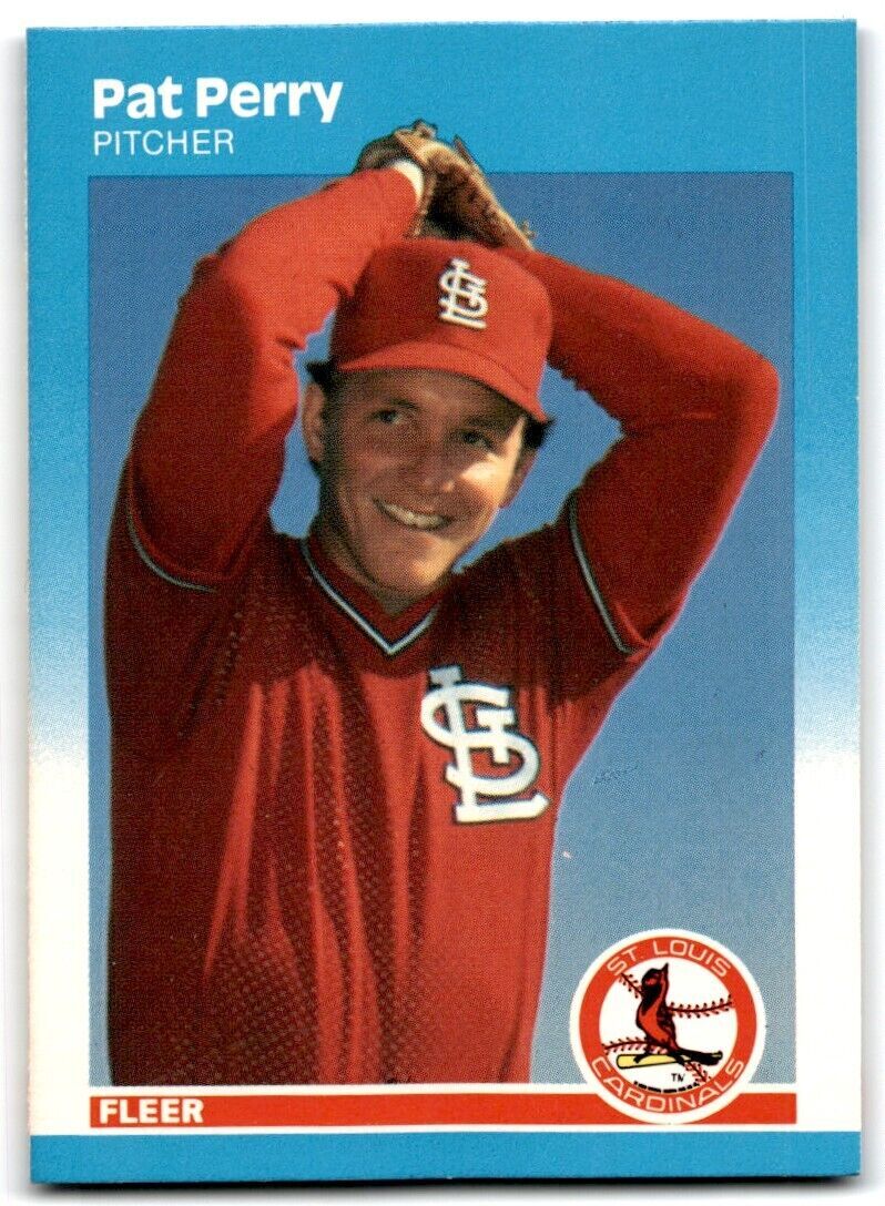 1987 Fleer Pat Perry St. Louis Cardinals #307
