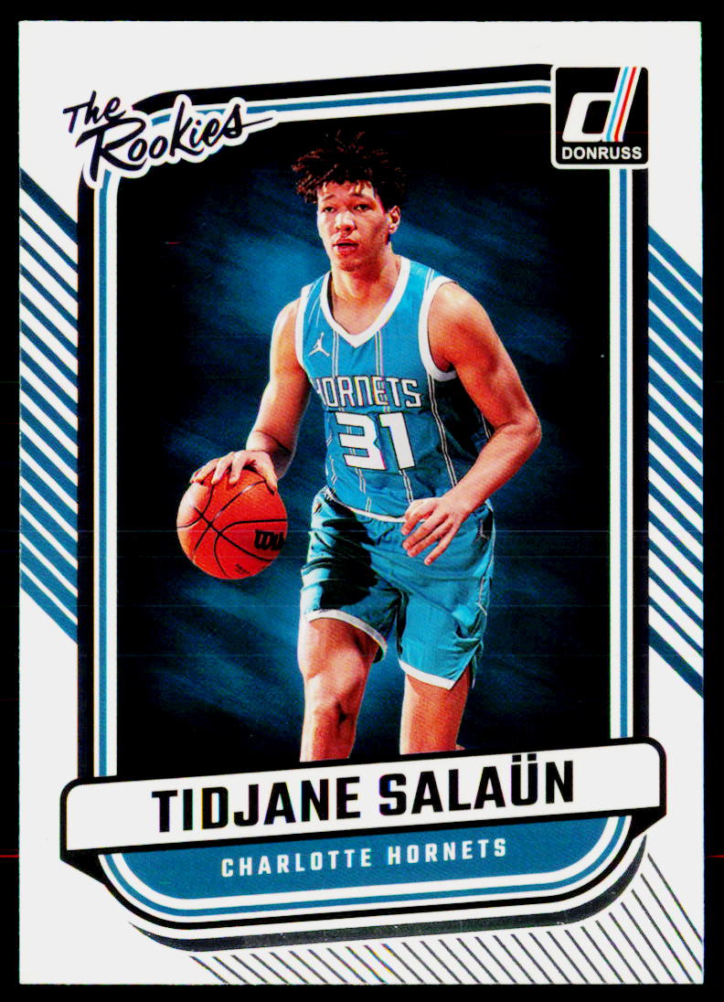2024-25 Donruss #2 Tidjane Salaun The Rookies