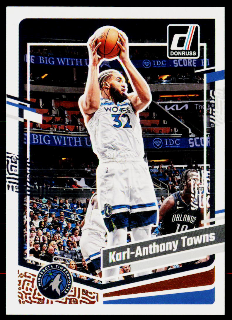2023-24 Donruss #155 Karl-Anthony Towns
