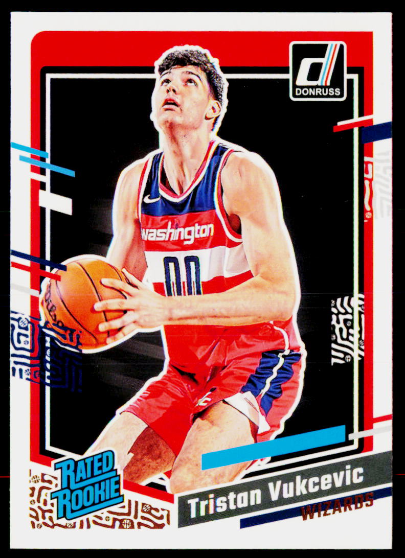 2023-24 Donruss #230 Tristan Vukcevic