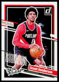 2023-24 Donruss #2 Scoot Henderson The Rookies