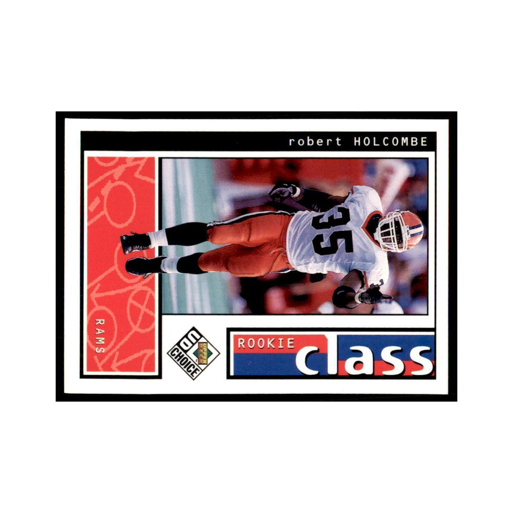 Robert Holcombe Rookie 1998 UD Choice #216 Football Cards Football Card NM