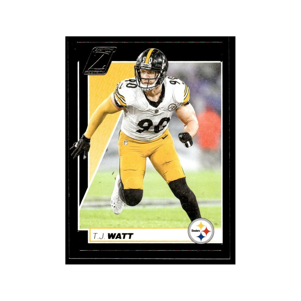 T.J. Watt 2024 Panini Zenith #85 Pittsburgh Steelers Football Card NM