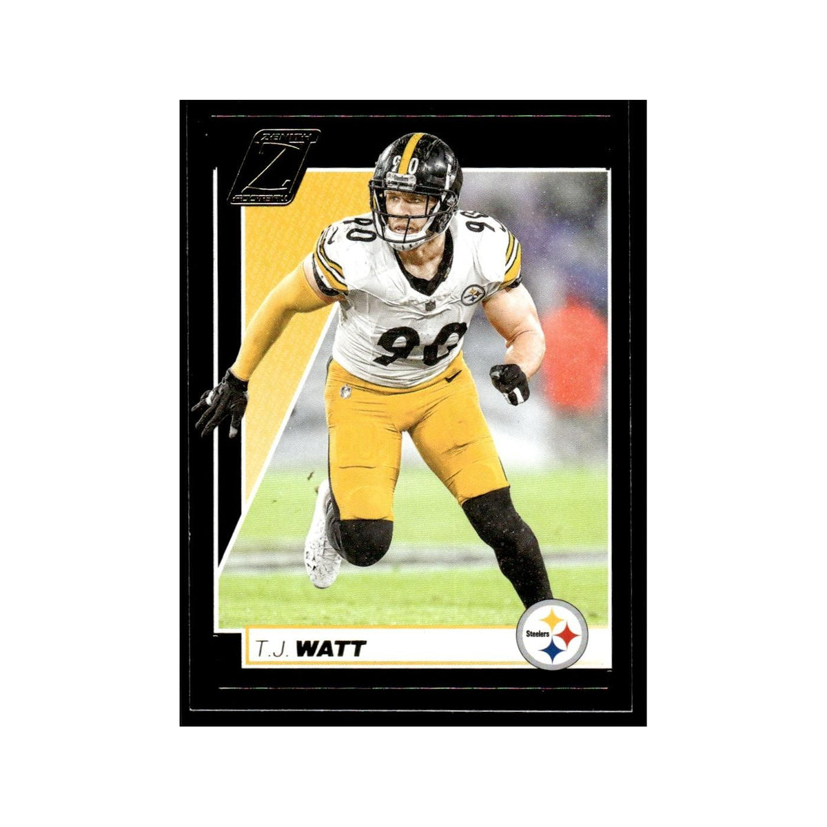 T.J. Watt 2024 Panini Zenith #85 Pittsburgh Steelers Football Card NM
