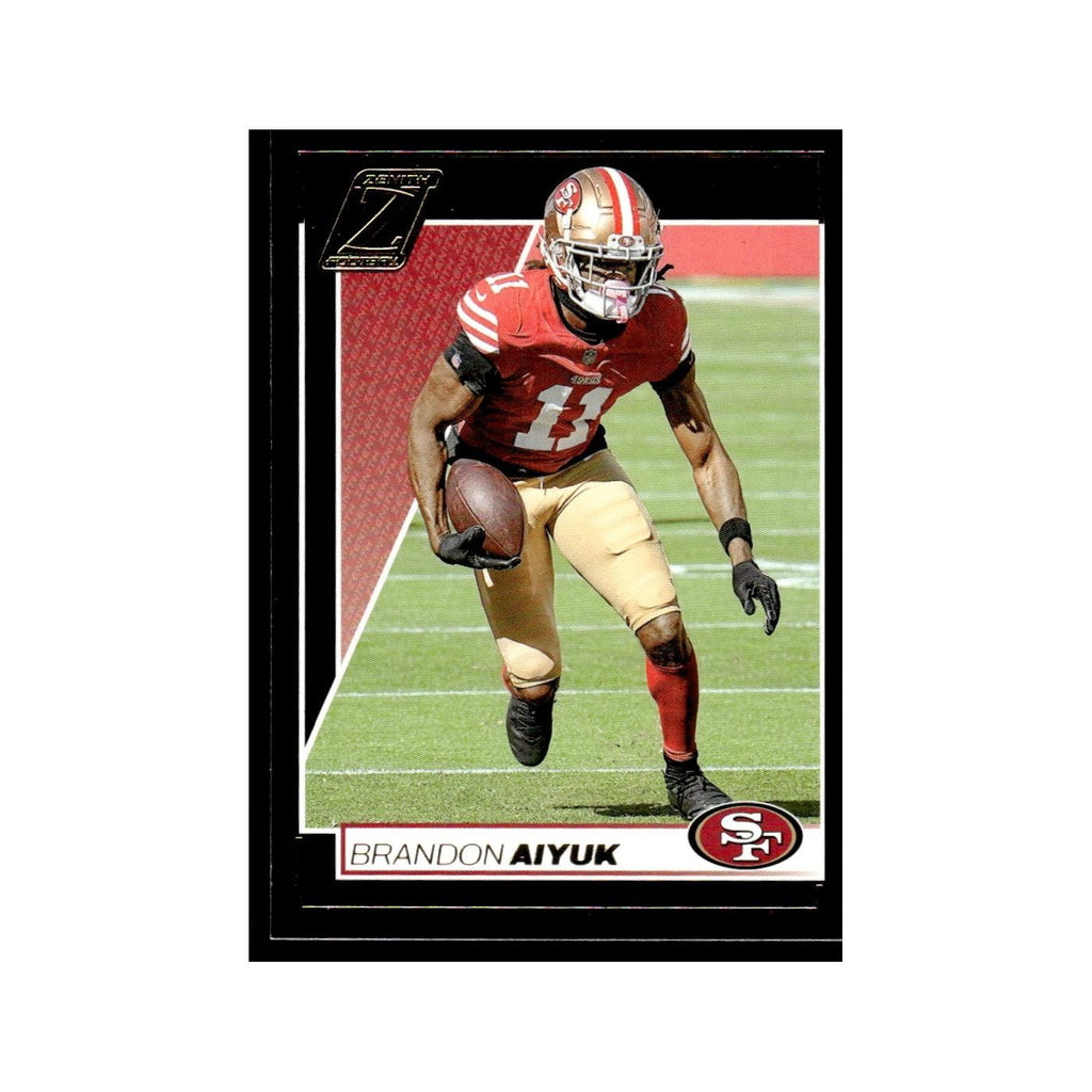 Brandon Aiyuk 2024 Panini Zenith #89 San Francisco 49ers Football Card NM