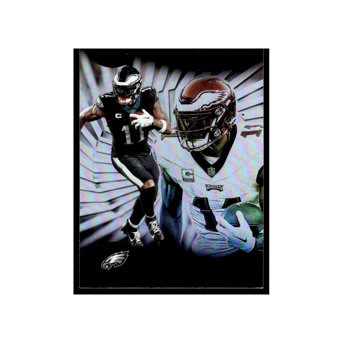 A.J. Brown 2024 Panini Illusions #71 Philadelphia Eagles Football Card NM