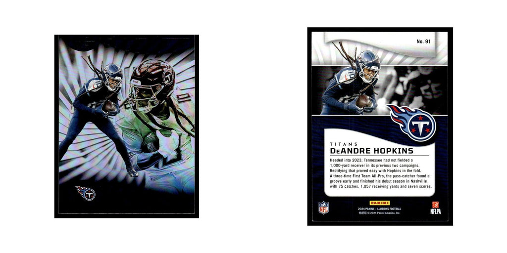 DeAndre Hopkins 2024 Panini Illusions #91 Tennessee Titans Football Card NM