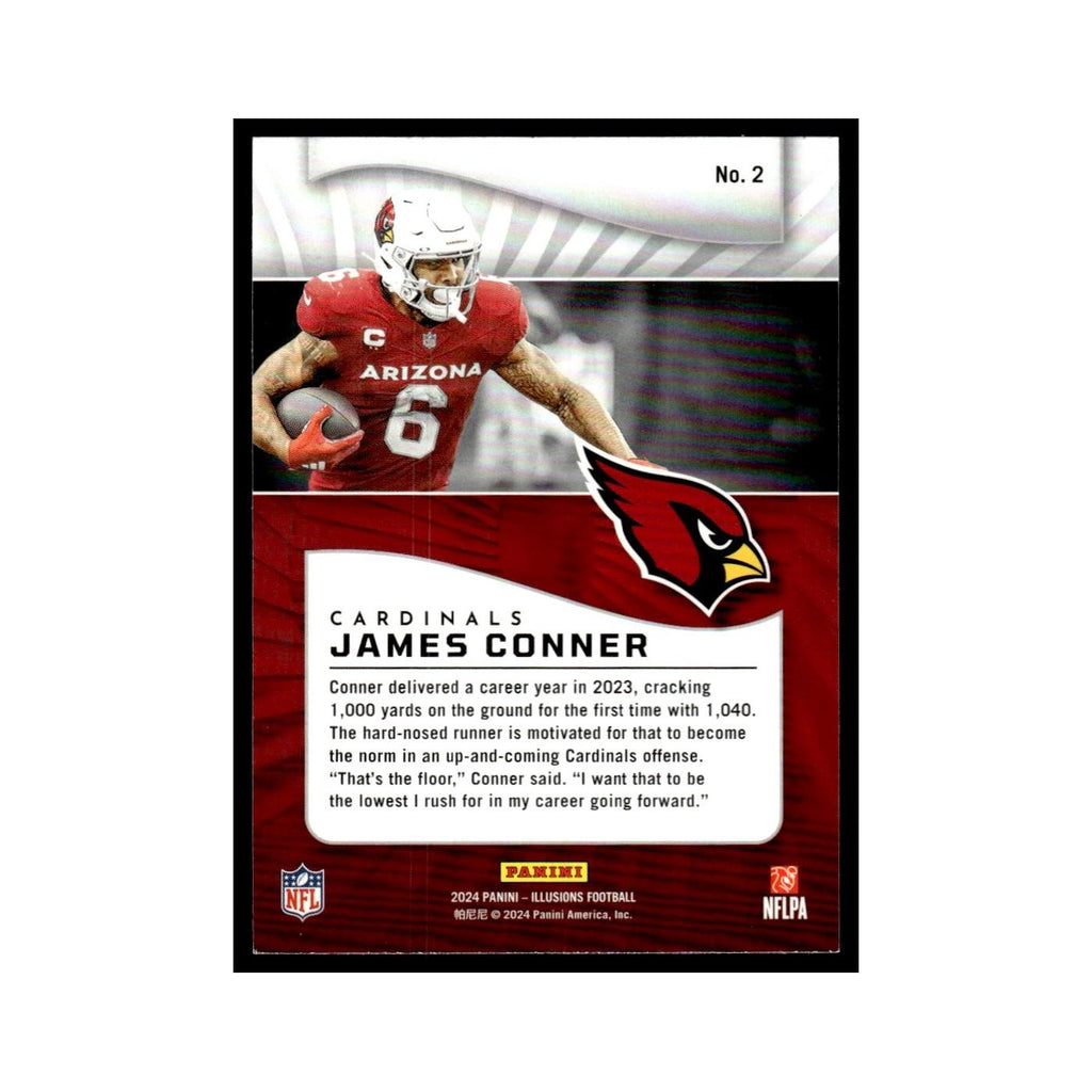 James Conner 2024 Panini #2 Arizona Cardinals Football Card NM