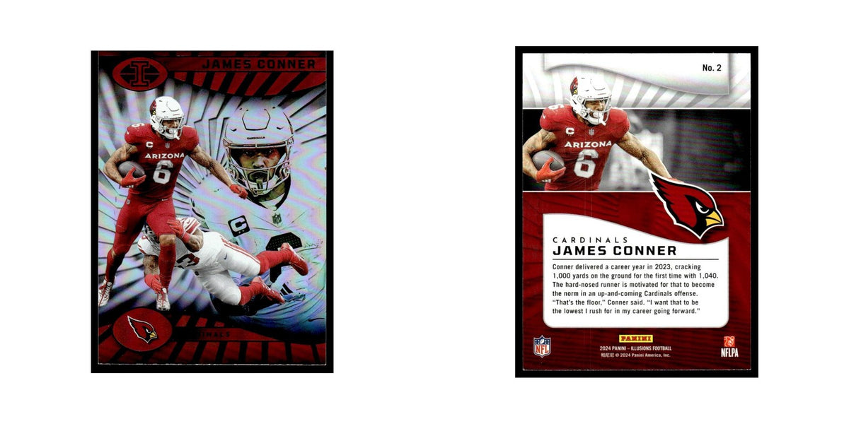 James Conner 2024 Panini #2 Arizona Cardinals Football Card NM