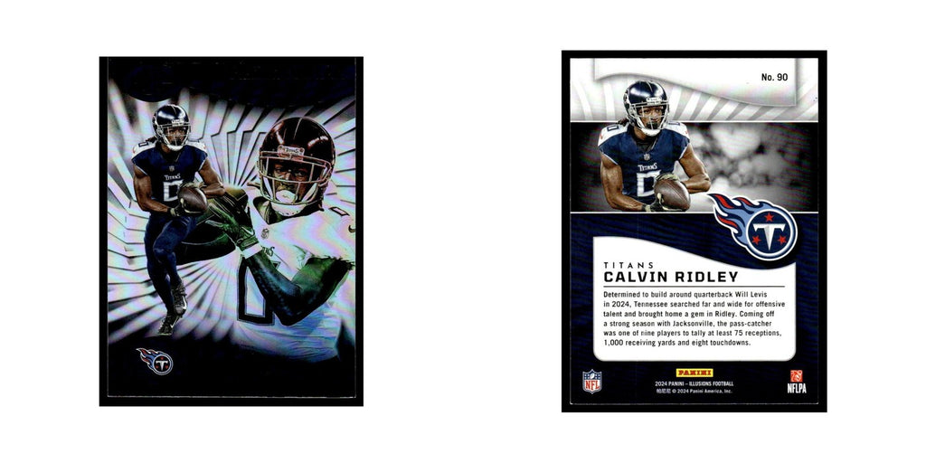 Calvin Ridley 2024 Panini Illusions #90 Tennessee Titans Football Card NM