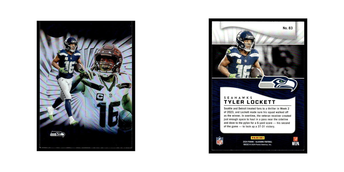 Tyler Lockett 2024 Panini Illusions #83 Seattle Seahawks Football Card NM