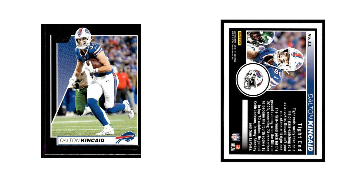 Dalton Kincaid 2024 Panini Zenith #11 Buffalo Bills Football Card NM