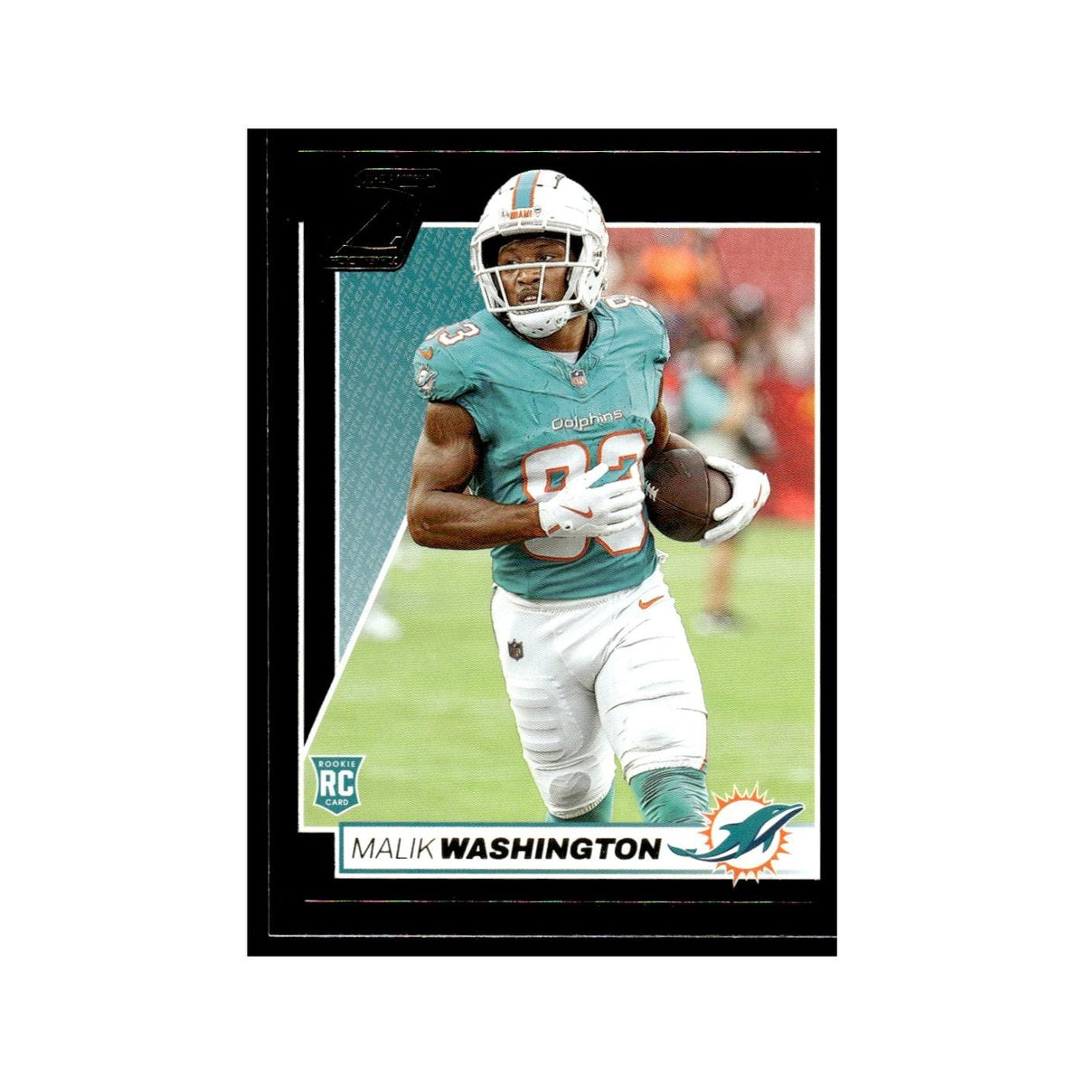 Malik Washington Rookie 2024 Panini Zenith #172 Miami Dolphins Football Card NM