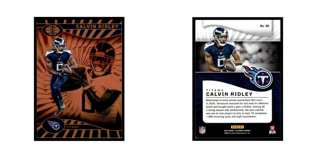 Calvin Ridley 2024 Panini Illusions #90 Tennessee Titans Football Card NM