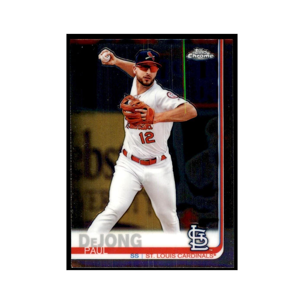 Paul DeJong 2019 Topps Chrome #36 Baseball Cards Baseball Card NM