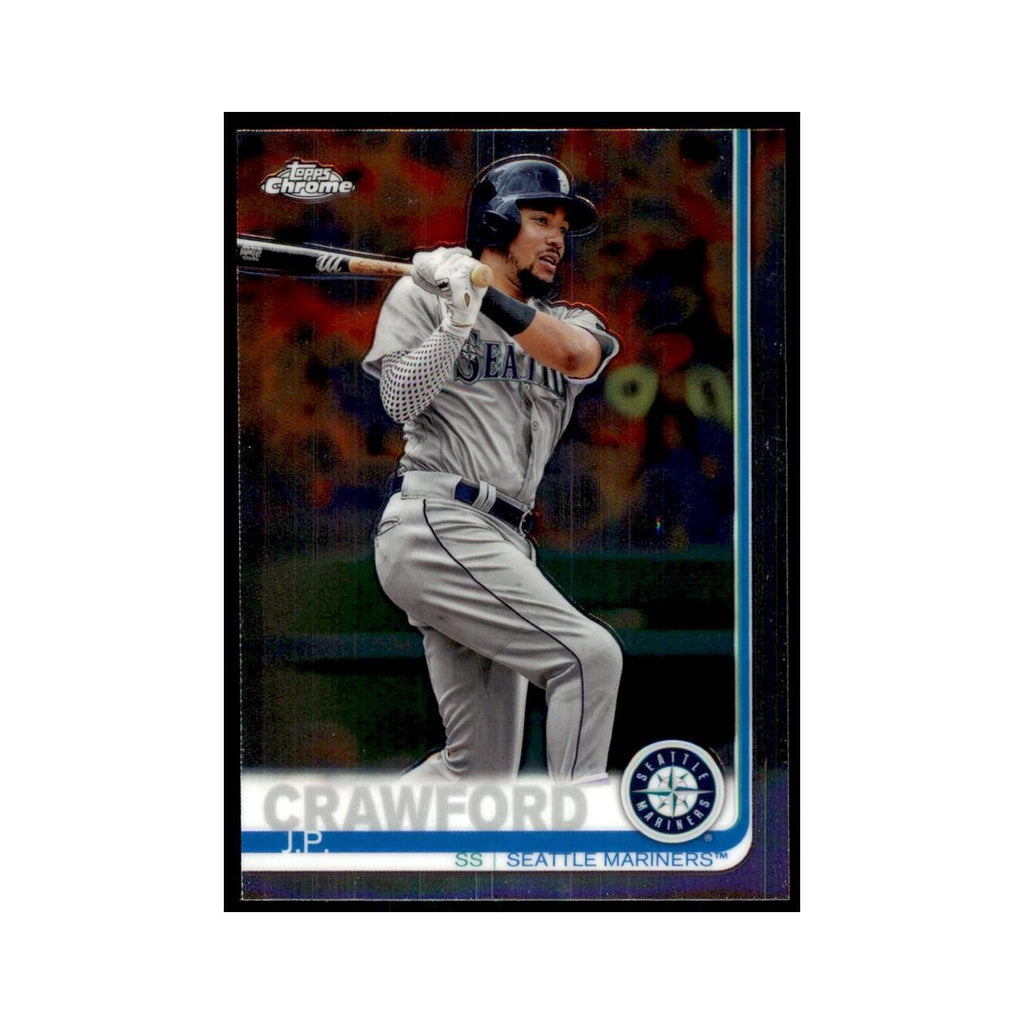 J.P. Crawford 2019 Topps Chrome #15 Baseball Cards Baseball Card NM