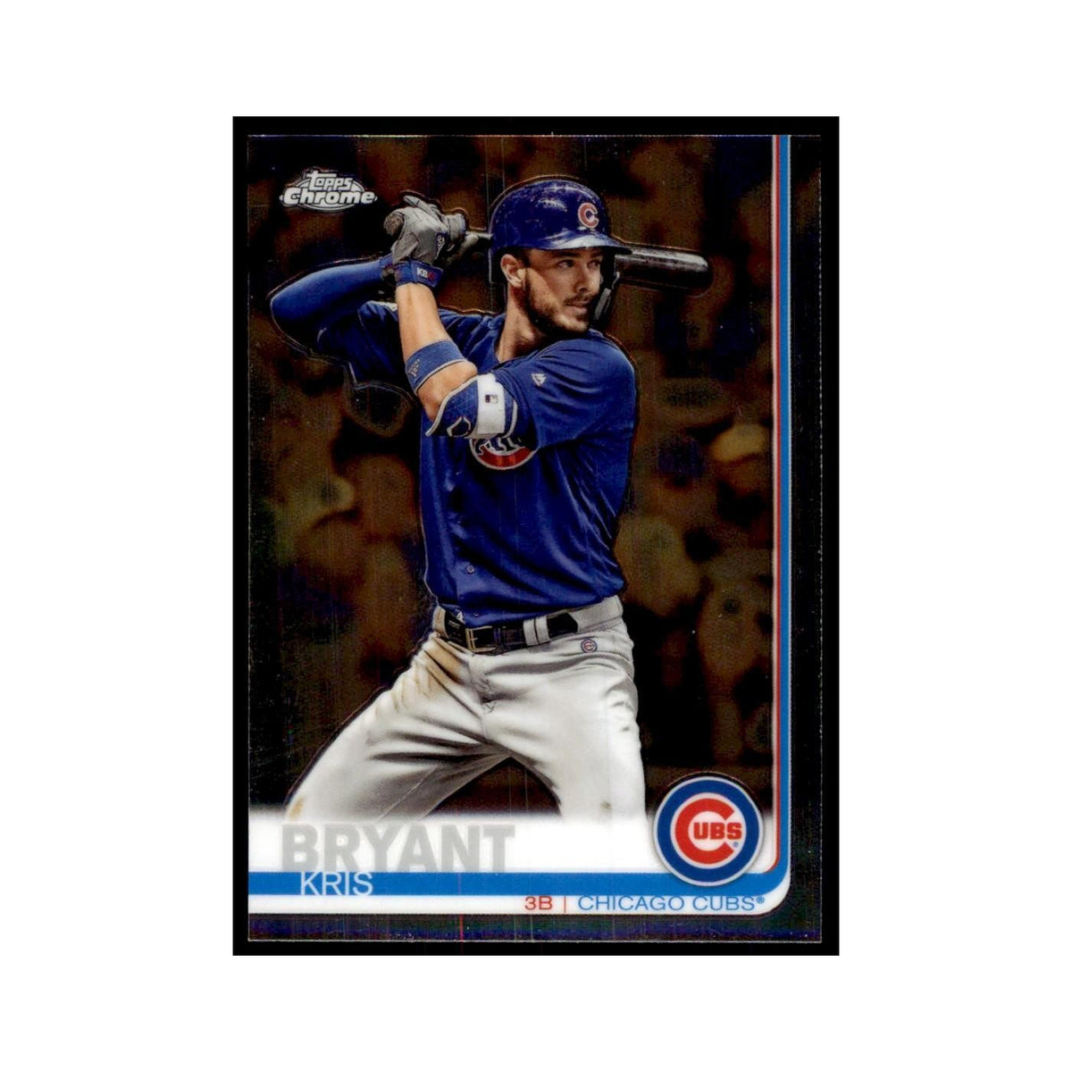 Kris Bryant 2019 Topps Chrome #25 Baseball Cards Baseball Card NM
