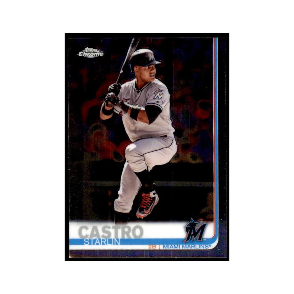 Starlin Castro 2019 Topps Chrome #171 Baseball Cards Baseball Card NM