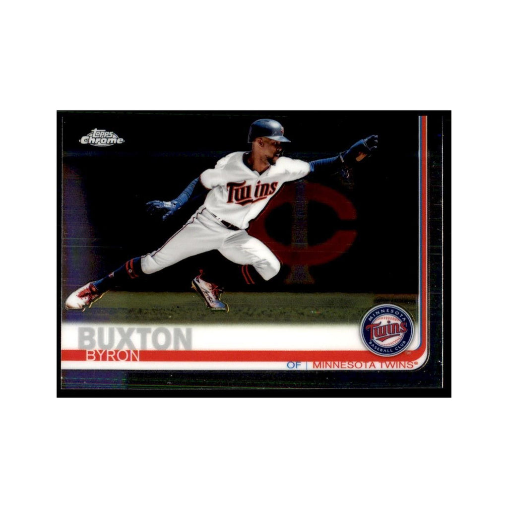 Byron Buxton 2019 Topps Chrome #114 Baseball Cards Baseball Card NM