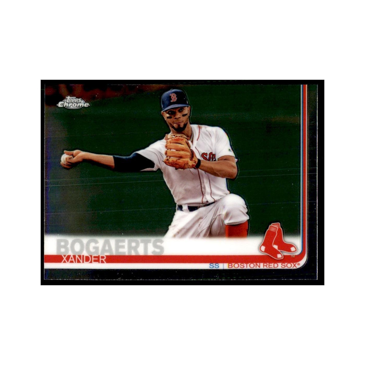 Xander Bogaerts 2019 Topps Chrome #96 Baseball Cards Baseball Card NM