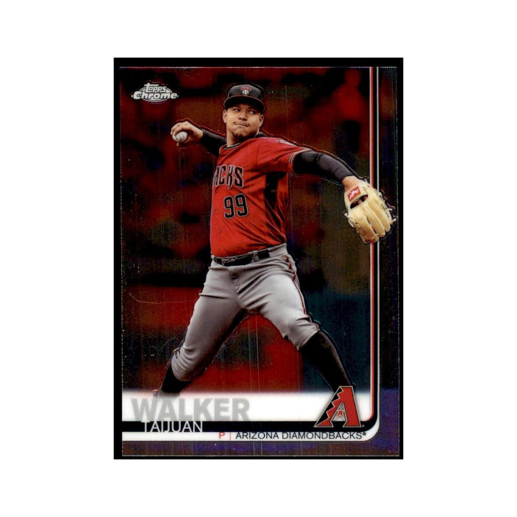 Taijuan Walker 2019 Topps Chrome #143 Baseball Cards Baseball Card NM