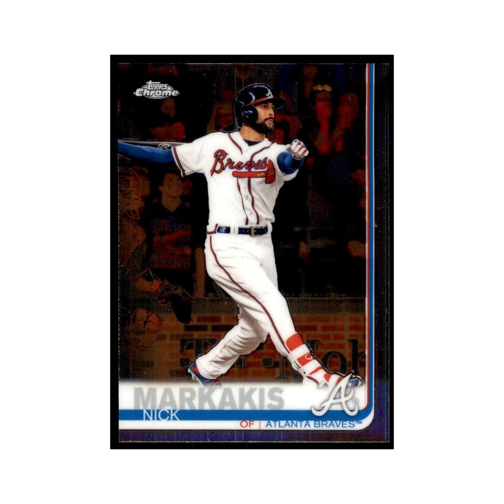 Nick Markakis 2019 Topps Chrome #145 Baseball Cards Baseball Card NM