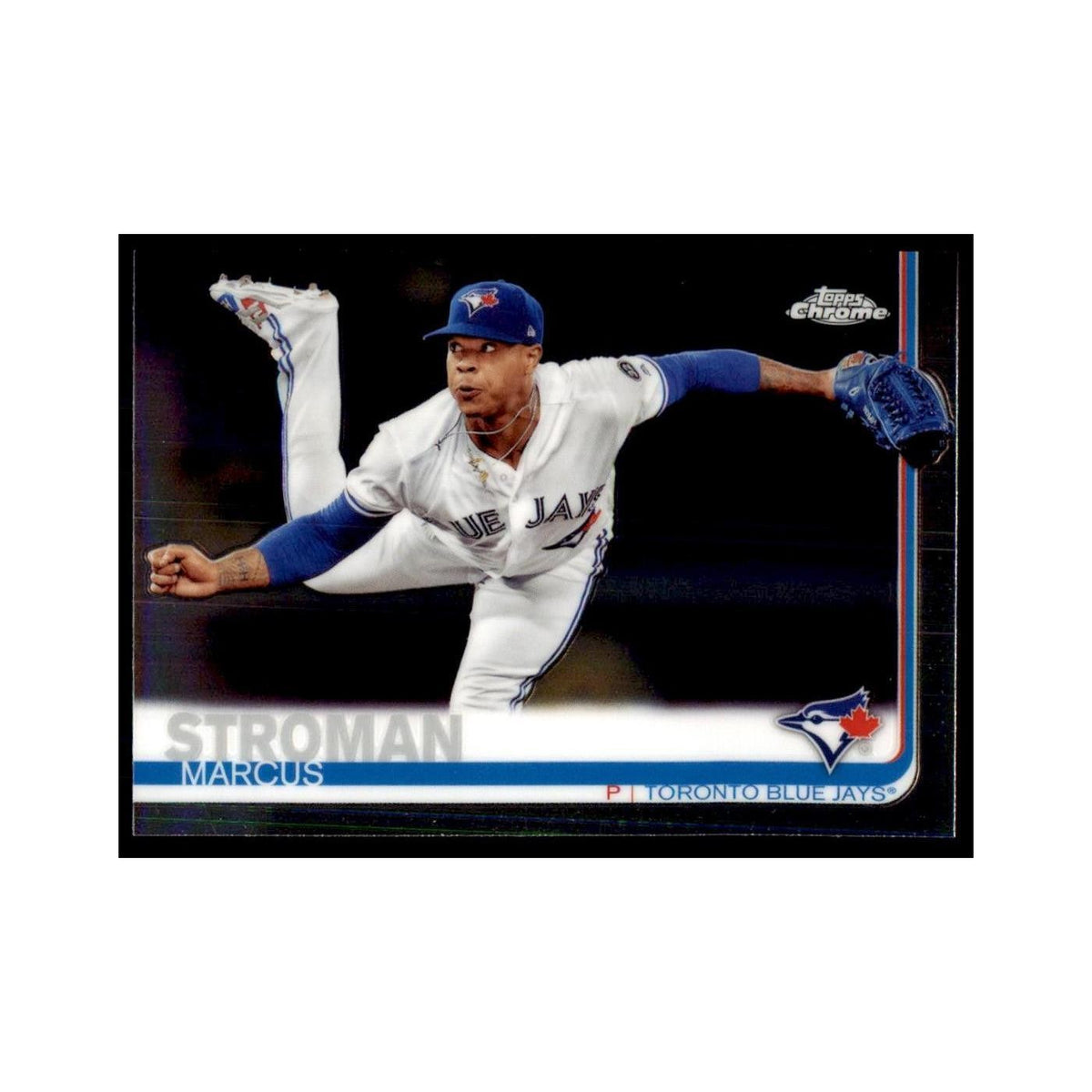 Marcus Stroman 2019 Topps Chrome #128 Baseball Cards Baseball Card NM