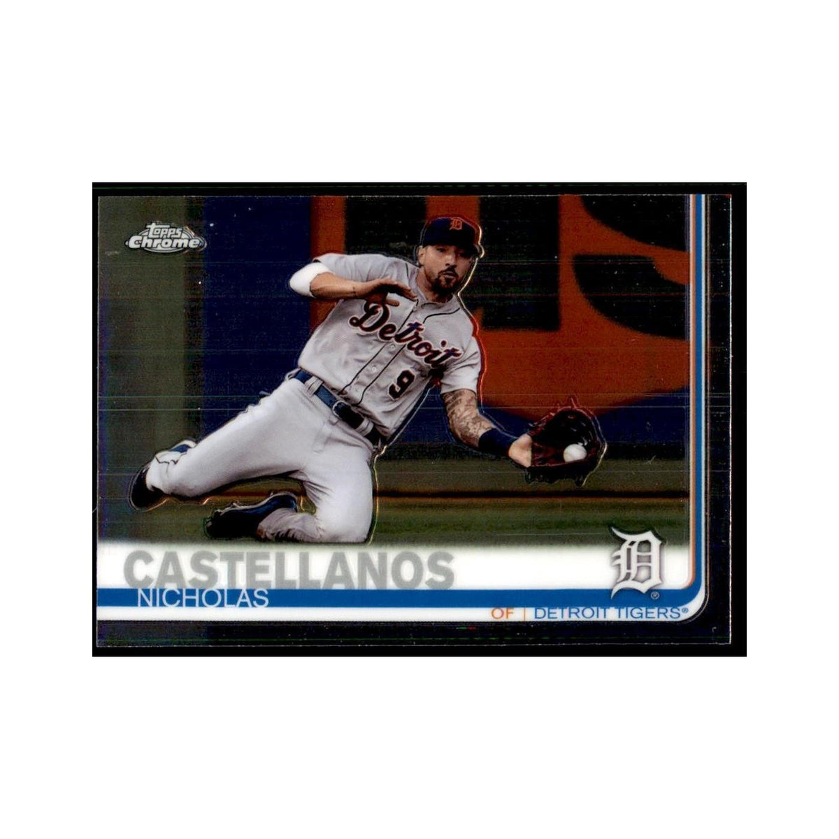 Nicholas Castellanos 2019 Topps Chrome #95 Baseball Cards Baseball Card NM
