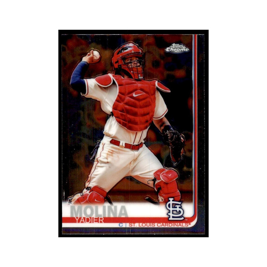 Yadier Molina 2019 Topps Chrome #51 Baseball Cards Baseball Card NM