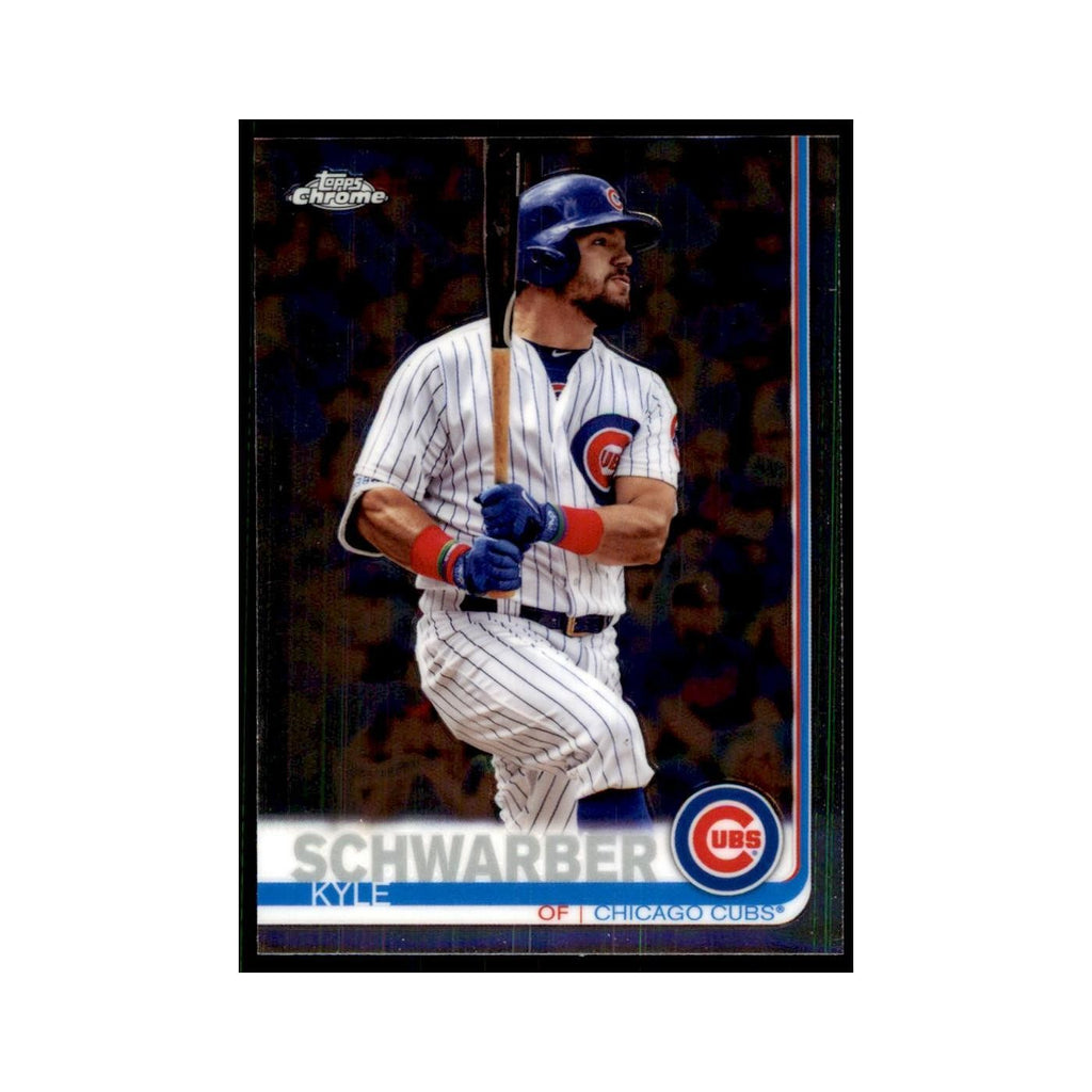 Kyle Schwarber 2019 Topps Chrome #111 Baseball Cards Baseball Card NM