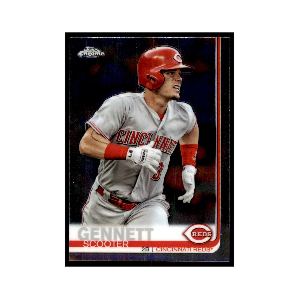Scooter Gennett 2019 Topps Chrome #58 Baseball Cards Baseball Card NM