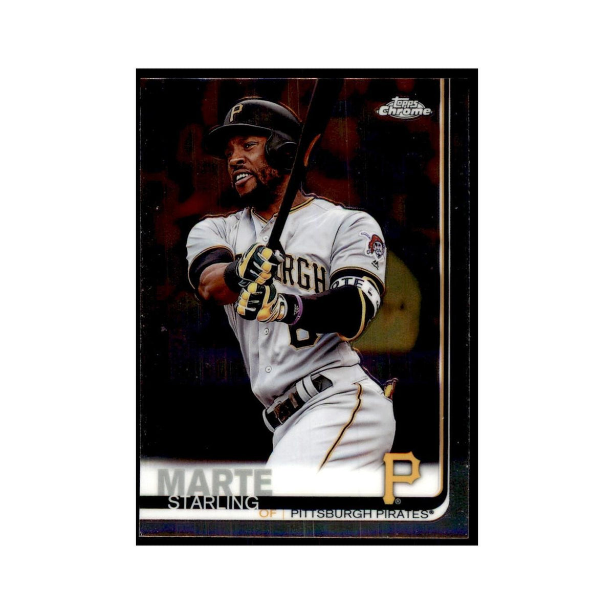 Starling Marte 2019 Topps Chrome #18 Baseball Cards Baseball Card NM