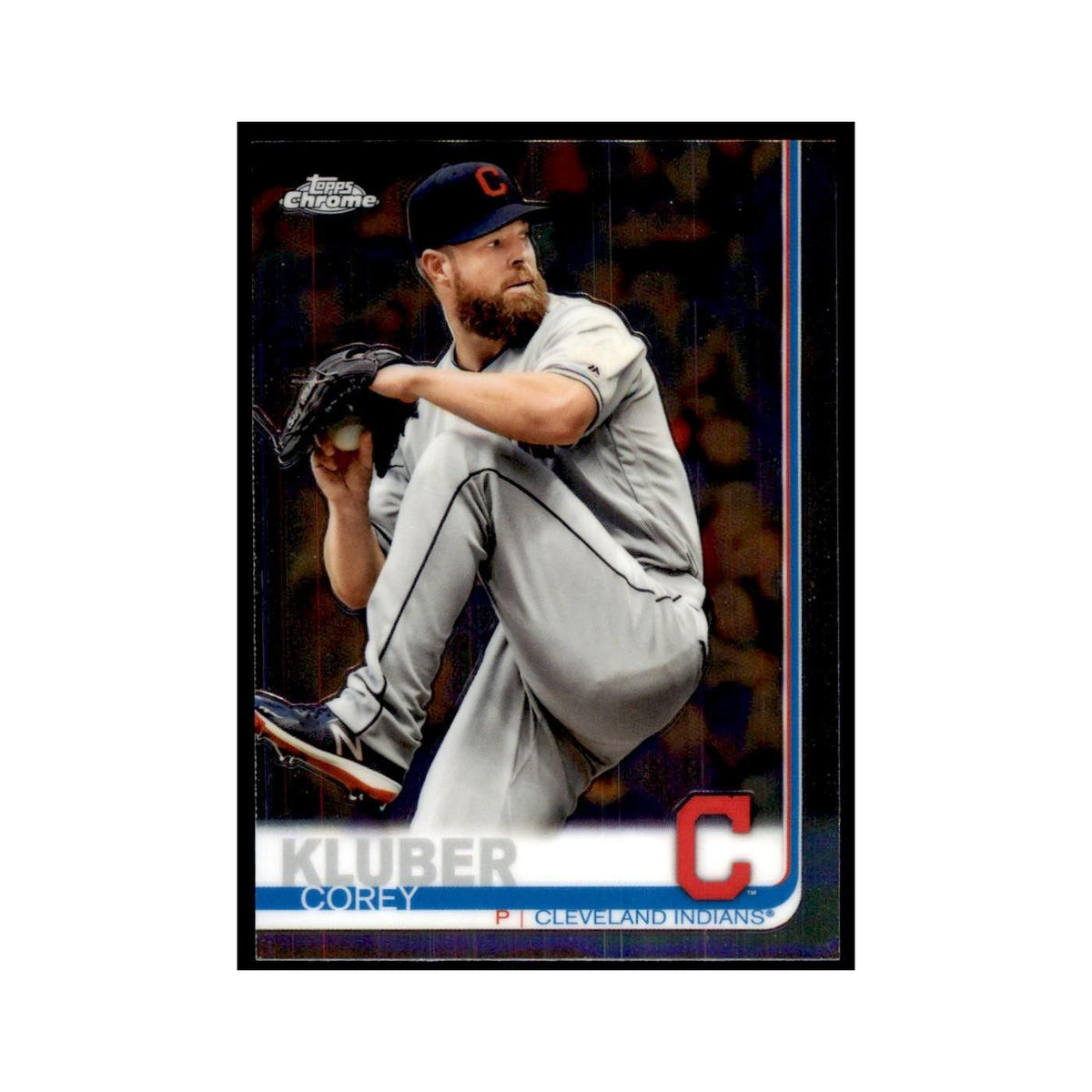 Corey Kluber 2019 Topps Chrome #188 Baseball Cards Baseball Card NM