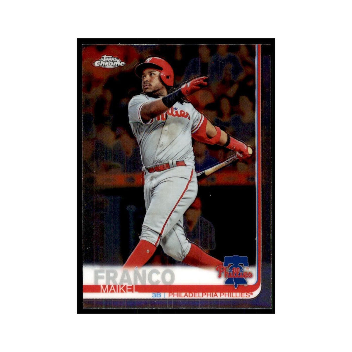 Maikel Franco 2019 Topps Chrome #7 Baseball Cards Baseball Card NM