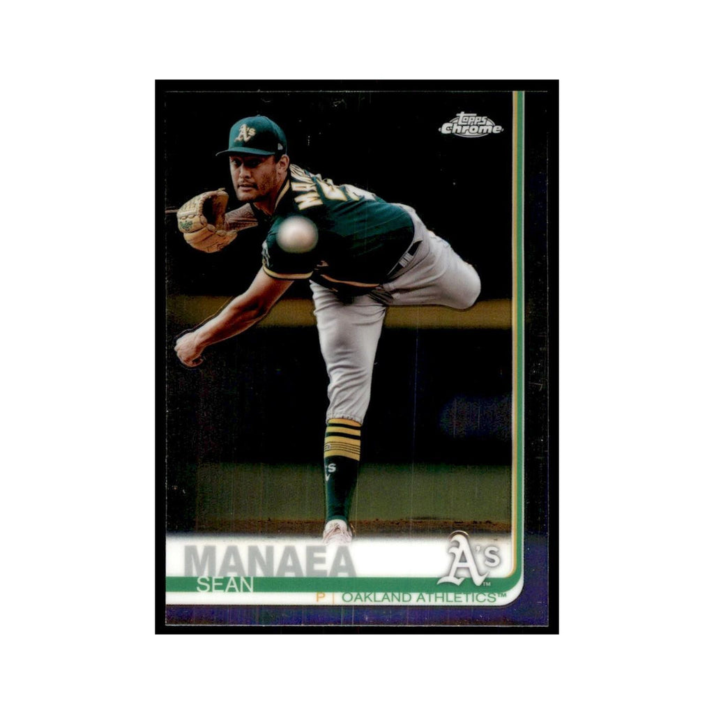 Sean Manaea 2019 Topps Chrome #170 Baseball Cards Baseball Card NM