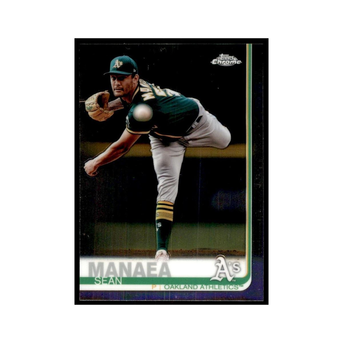 Sean Manaea 2019 Topps Chrome #170 Baseball Cards Baseball Card NM