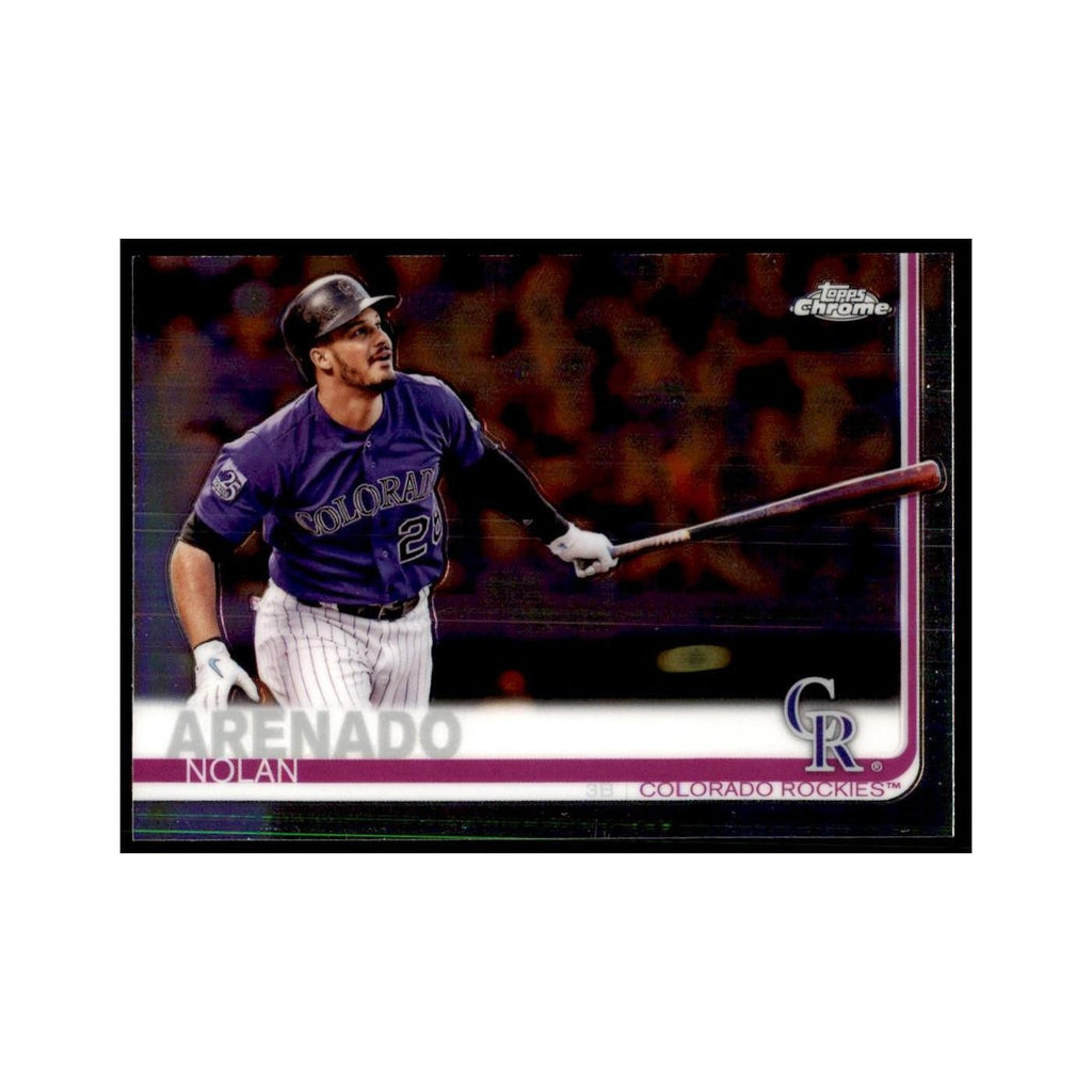 Nolan Arenado 2019 Topps Chrome #124 Baseball Cards Baseball Card NM