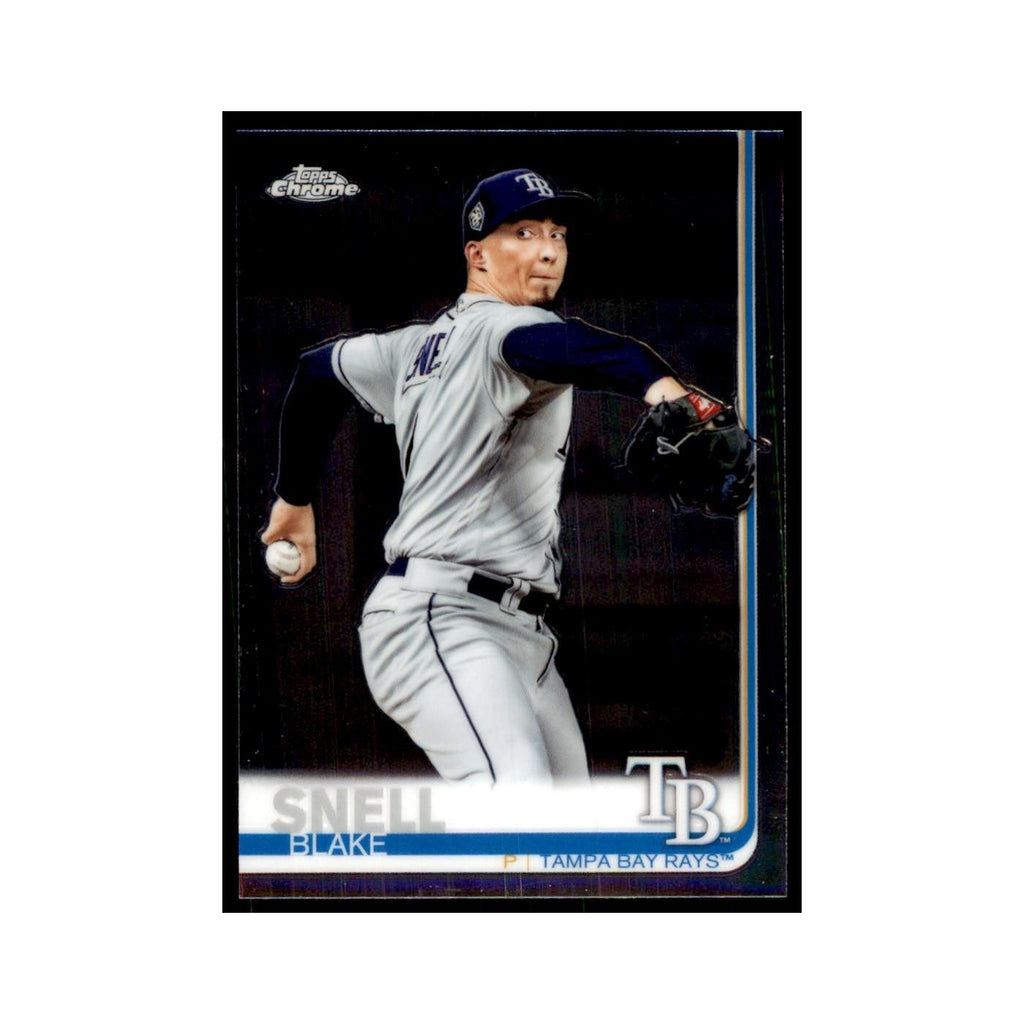 Blake Snell 2019 Topps Chrome #76 Baseball Cards Baseball Card NM