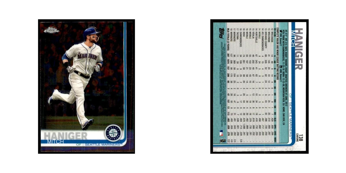 Mitch Haniger 2019 Topps Chrome #138 Baseball Cards Baseball Card NM