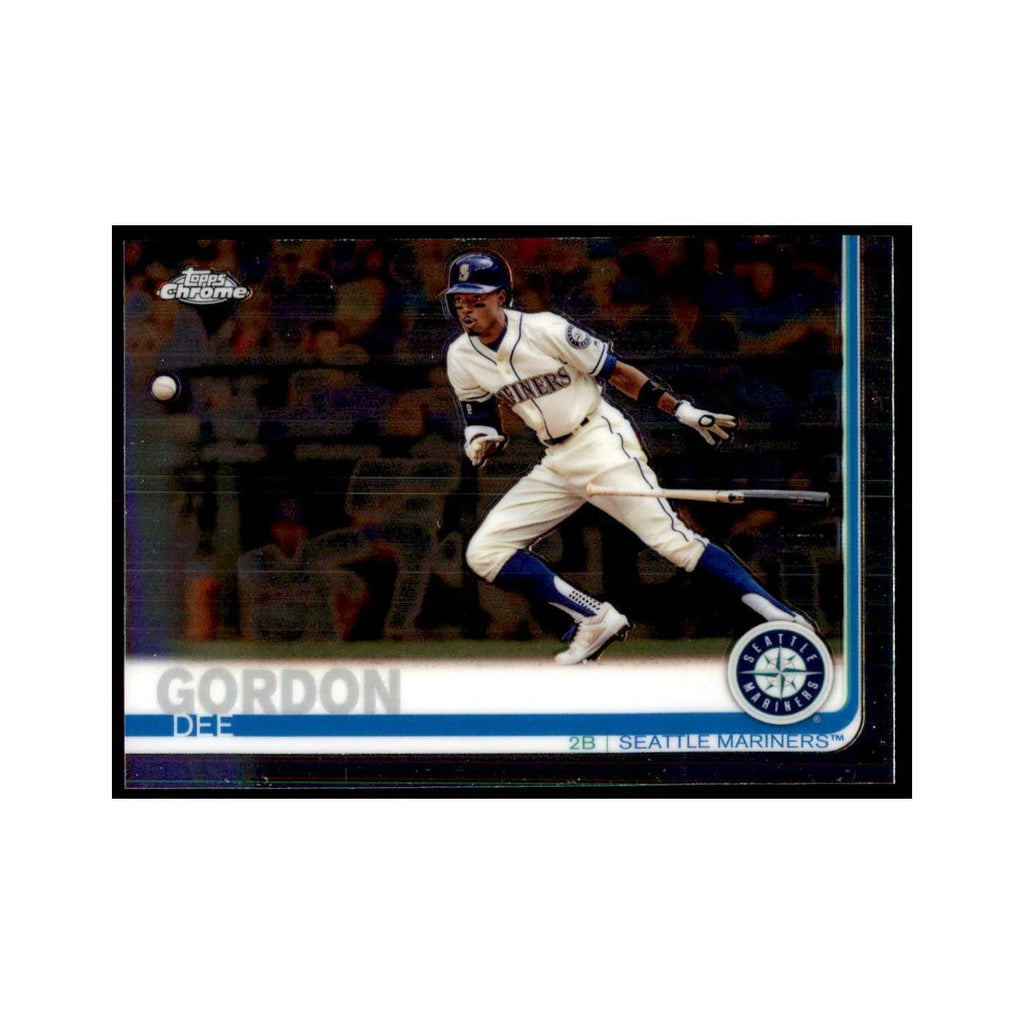 Dee Gordon 2019 Topps Chrome #196 Baseball Cards Baseball Card NM