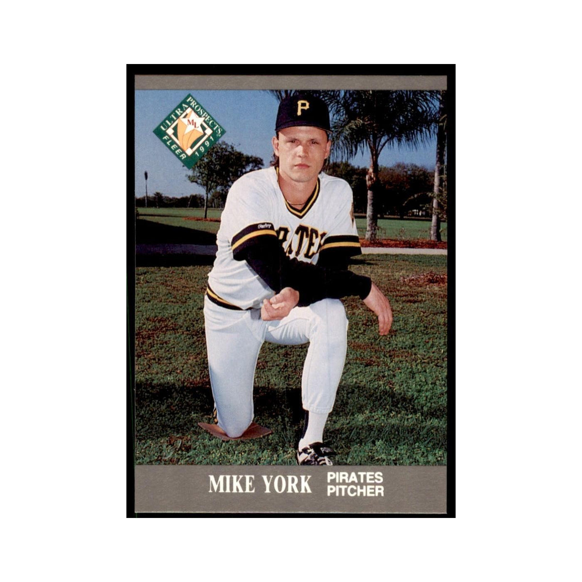 Mike York 1991 Fleer Ultra #389 Baseball Cards Baseball Card NM