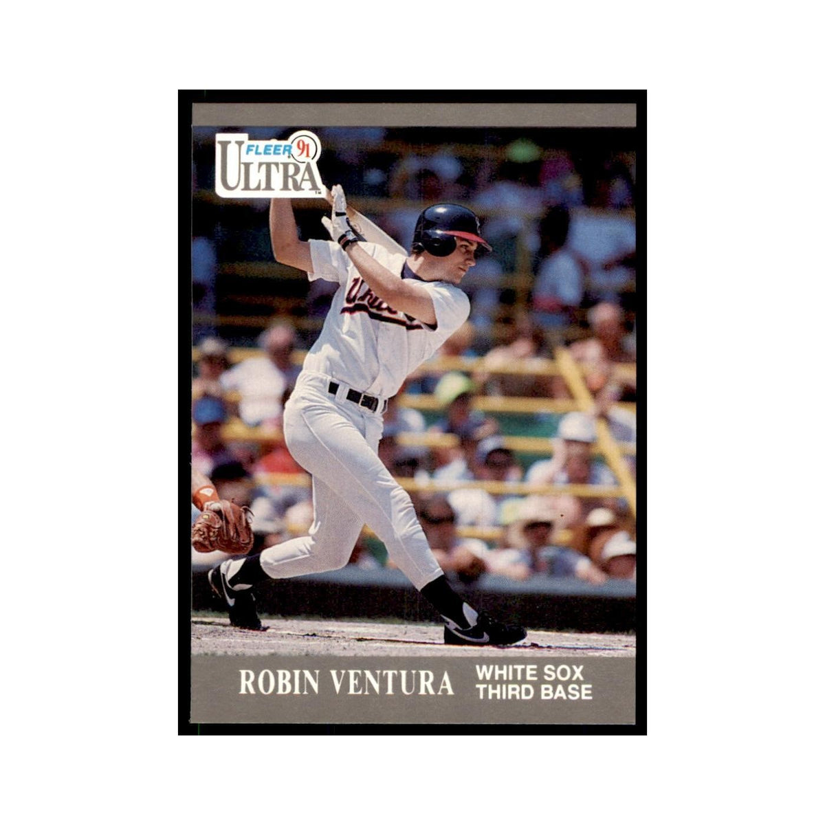 Robin Ventura 1991 Fleer Ultra #86 Baseball Cards Baseball Card NM