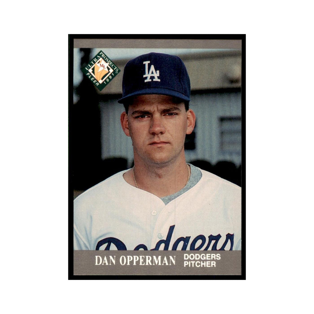 Dan Opperman 1991 Fleer Ultra #384 Baseball Cards Baseball Card NM