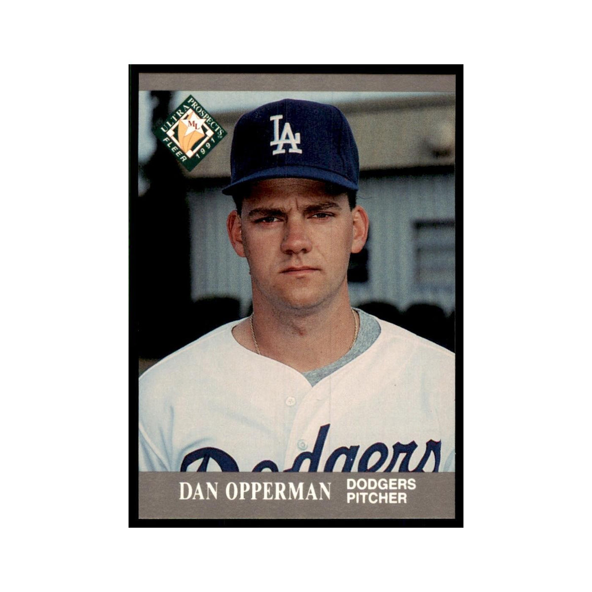 Dan Opperman 1991 Fleer Ultra #384 Baseball Cards Baseball Card NM
