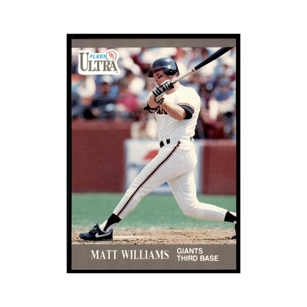 Matt Williams 1991 Fleer Ultra #331 Baseball Cards Baseball Card NM