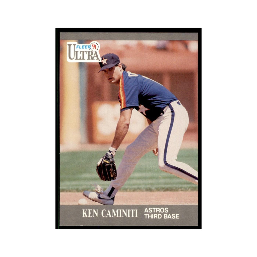 Ken Caminiti 1991 Fleer Ultra #133 Baseball Cards Baseball Card NM