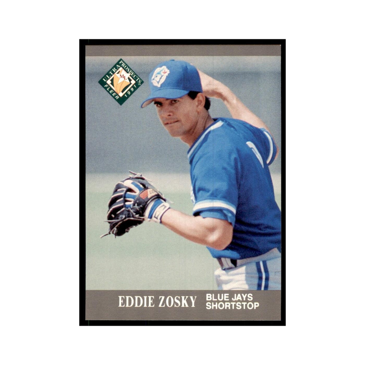 Eddie Zosky 1991 Fleer Ultra #390 Baseball Cards Baseball Card NM