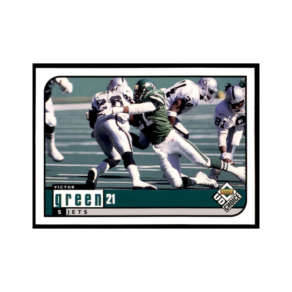 Victor Green 1998 UD Choice #128 Football Cards Football Card NM