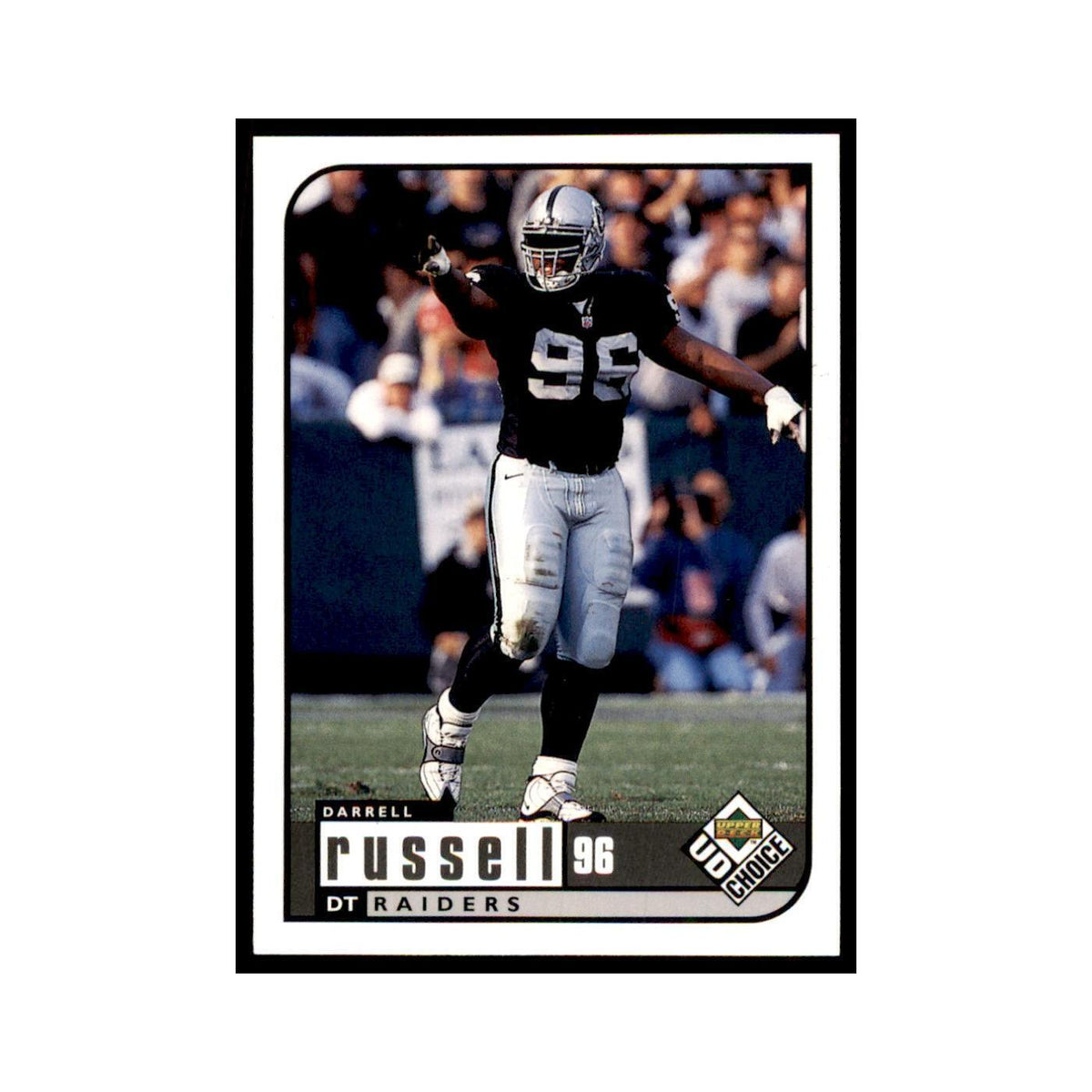 Darrell Russell 1998 UD Choice #131 Football Cards Football Card NM